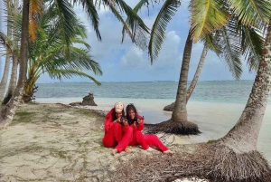 Excursão de um dia a San Blas - 3 ilhas + piscina natural