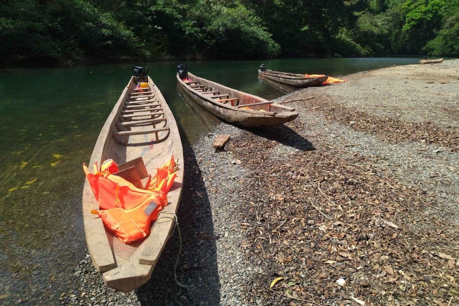 Overnight Embera Village Boat Tour Bonfire Waterfall Hike