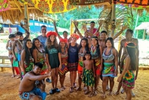 Overnight Embera Village Boat Tour Bonfire Waterfall Hike