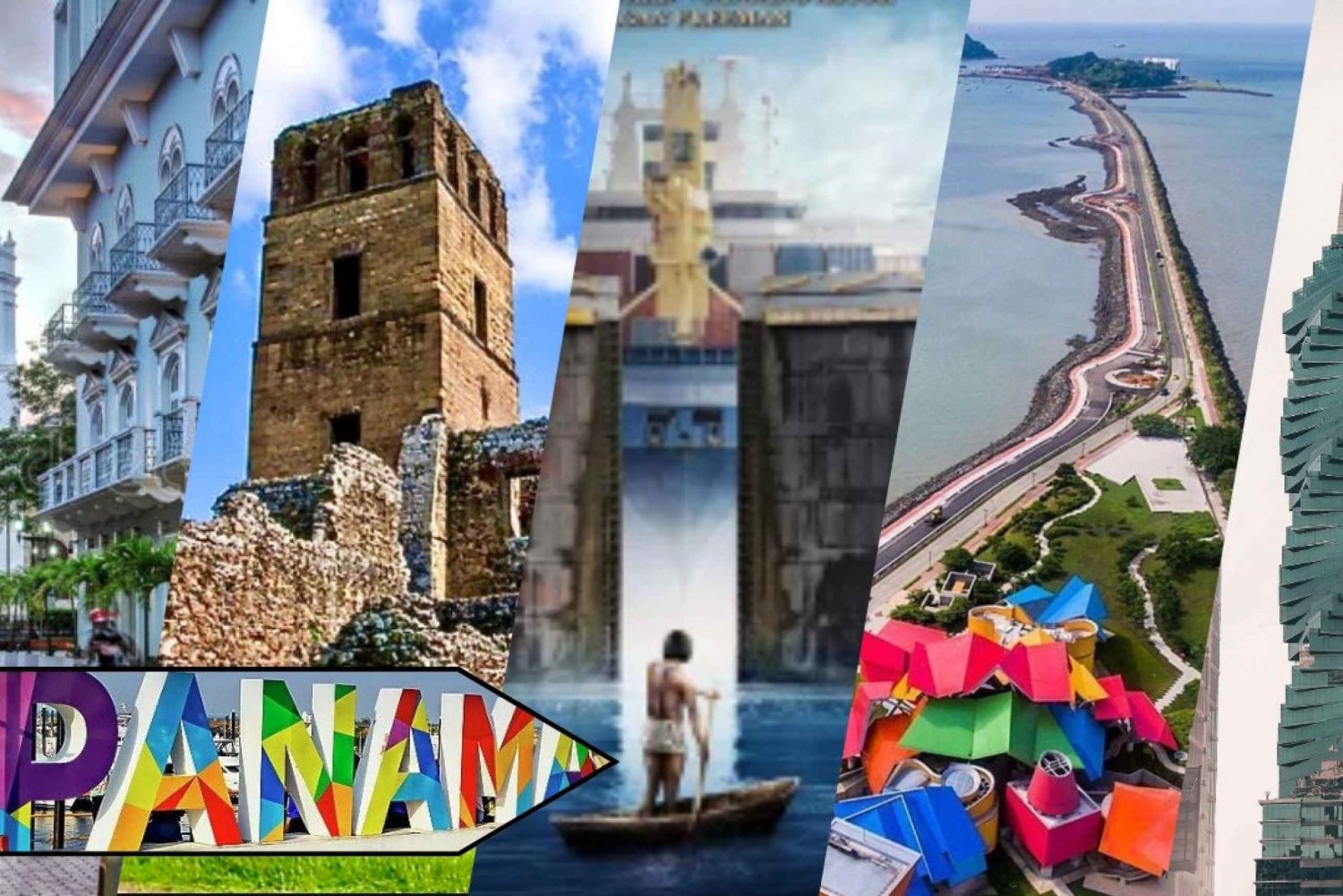 Tour di gruppo della città di Panama Canale, Causeway, Città Vecchia e altro ancora