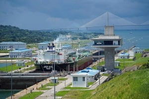 Panama Canal New locks, jungle and San Lorenzo Fort