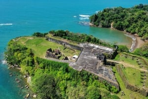 Panama Canal New locks, jungle and San Lorenzo Fort