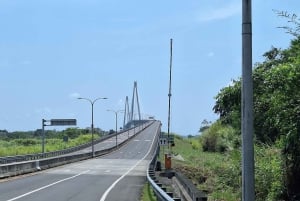 Circuit du canal de Panama, édition Colón : Écluses d'Agua Clara et de Gatún
