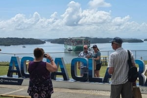 Canal de Panama côté Atlantique : écluses d'Agua Clara et de Gatún