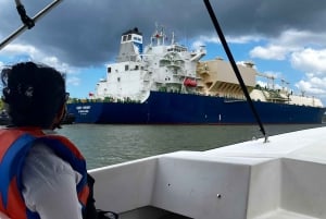 Ciudad de Panamá: Tour en barco privado por el Canal de Panamá y la Isla de los Monos