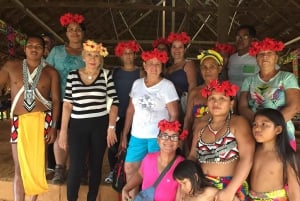 Panama Stad: Embera Inheems Dorp Ervaring