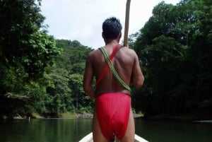 Panama City : Visite de nuit du village d'Emberá