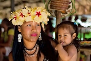 Panama City : Visite du village d'Embera et de la forêt tropicale avec cascades