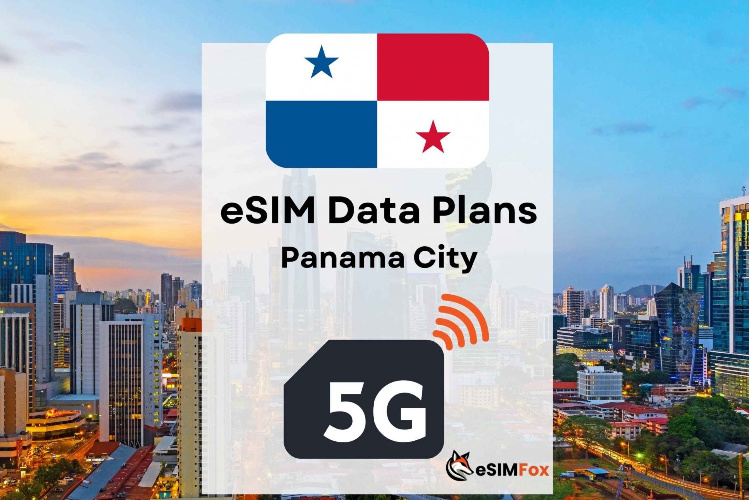 Panama City: eSIM Internet Data Plan for Panama