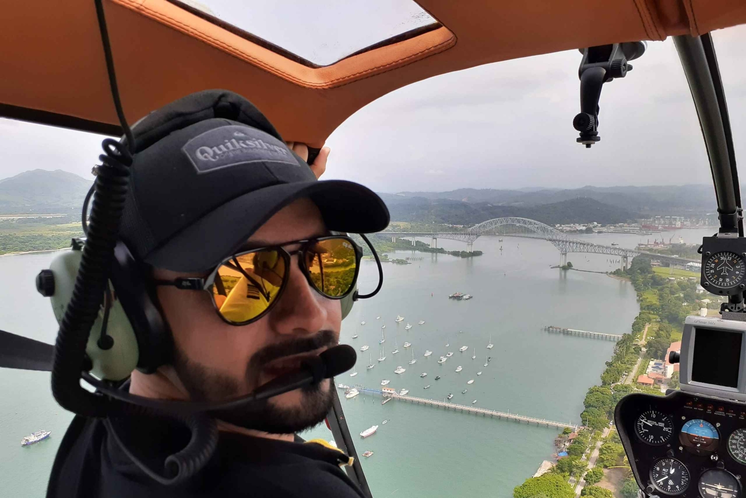 Panama City: Helicopter Tour Over the Panama Canal