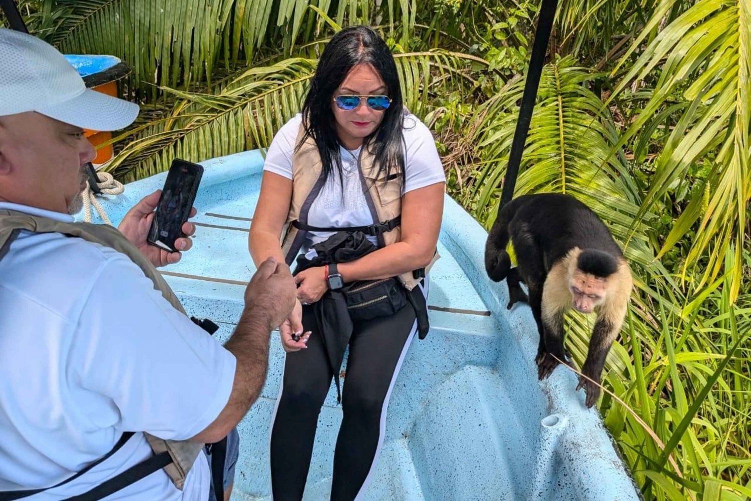 Panama City : Tour en bateau de l'île aux singes et du lac Gatun