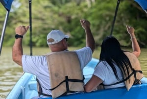 Panama City : Tour en bateau de l'île aux singes et du lac Gatun