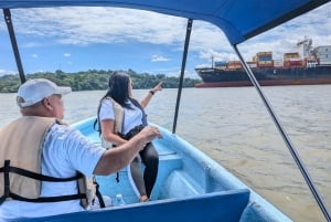 Panama City : Tour en bateau de l'île aux singes et du lac Gatun