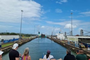 Panama City : Tour en bateau du transit partiel du canal de Panama