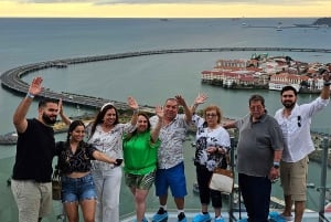 Panama stad: Biljett till observationsdäck i Poin Glass med VR-tur