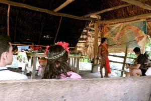 Panama City: Visit our Emberá Indigenous Culture, jungle and waterfalls.