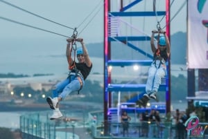 Panama City: Zip Line Experience Over The City & a Cocktail