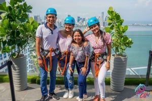 Panama City: Zip Line Experience Over The City & a Cocktail