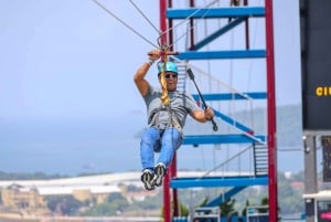 Cidade do Panamá: Experiência de tirolesa sobre a cidade e um cocktail