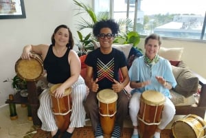 Panama Drumming Cultural Immersive Experience med lokal professionel