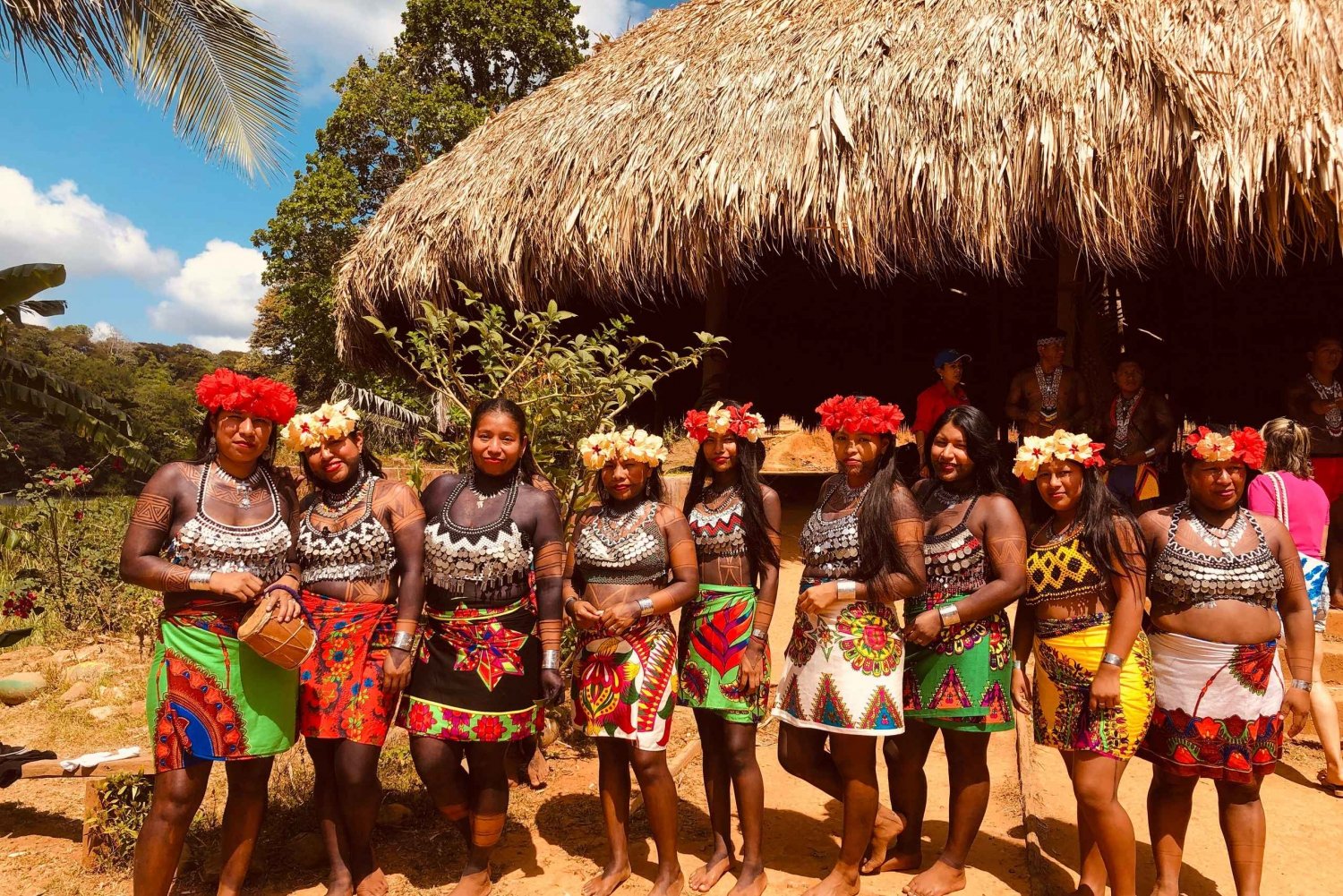 Panama: Villaggio indiano Embera Tusipono