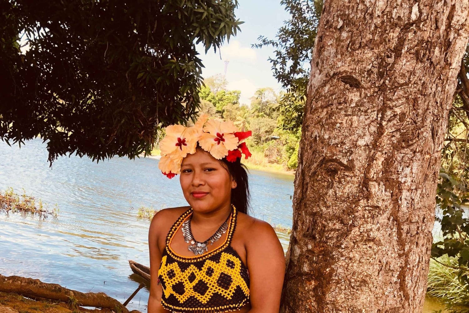 Panama: Indian Village Embera Tusipono