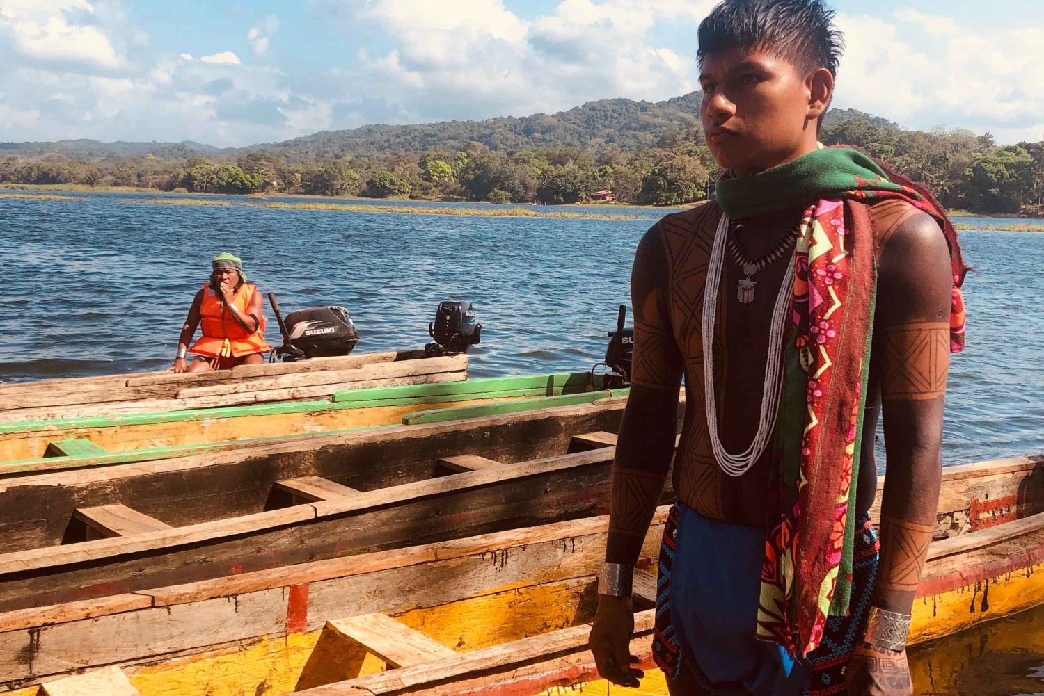 Panama: Indian Village Embera Tusipono