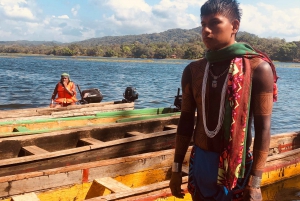 Panama: Villaggio indiano Embera Tusipono