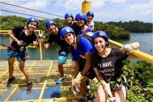 Panama: Apeneiland en Gamboa regenwoud Zipline tour