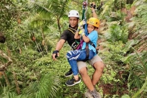 Panama: Monkey Island og Gamboa regnskogstur med zipline