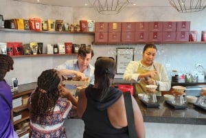 Experiência de café de gueixa de elite no Panamá