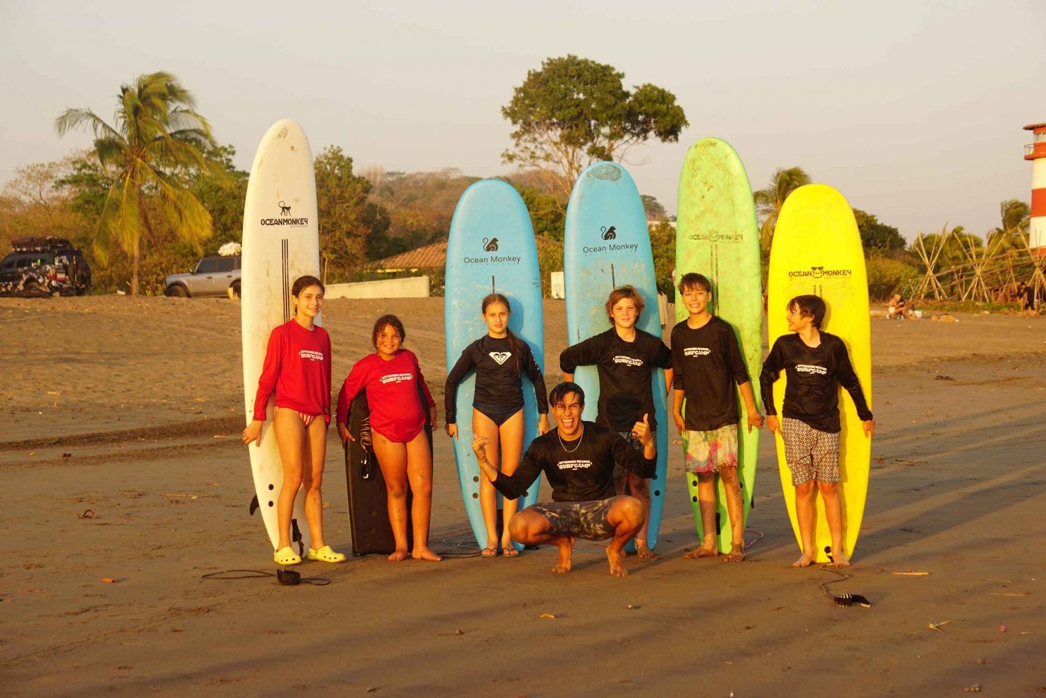 Playa Venao: Clase de surf