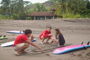 Playa Venao: Aula de surfe