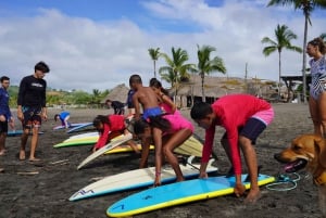 Playa Venao: Aula de surfe