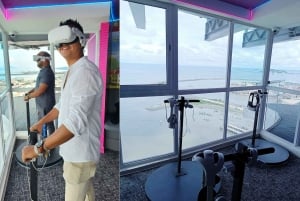 Deck de observação de vidro Poin + VRTour + TRANSPORTE PARA VISITAÇÃO