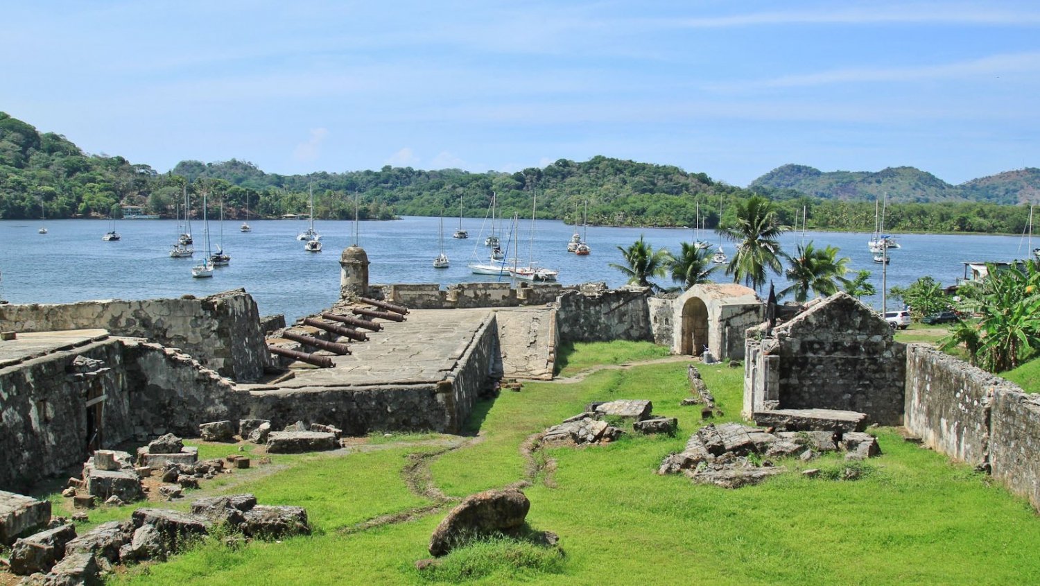 Portobelo town and forts