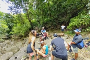 Rappel e l'escursione al Monte Indiano Dormiente nella valle di Anton