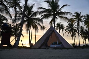 Campeggio romantico alle Isole San Blas