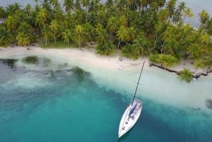 Îles San Blas : Excursion d'une journée en voilier avec déjeuner et boissons