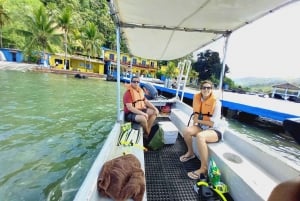 Schnorcheln und Kajak-Abenteuer am Strand von Portobelo