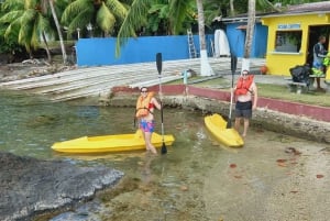 Snorkling og kajakeventyr på stranden i Portobelo