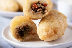 Sessão de degustação de comida e bebidas da América Central do Panamá