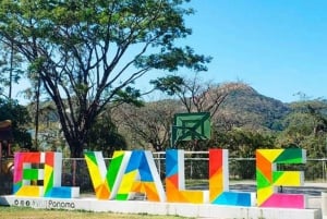 Valle De Anton : sources d'eau chaude sous la pluie et visite de la nature