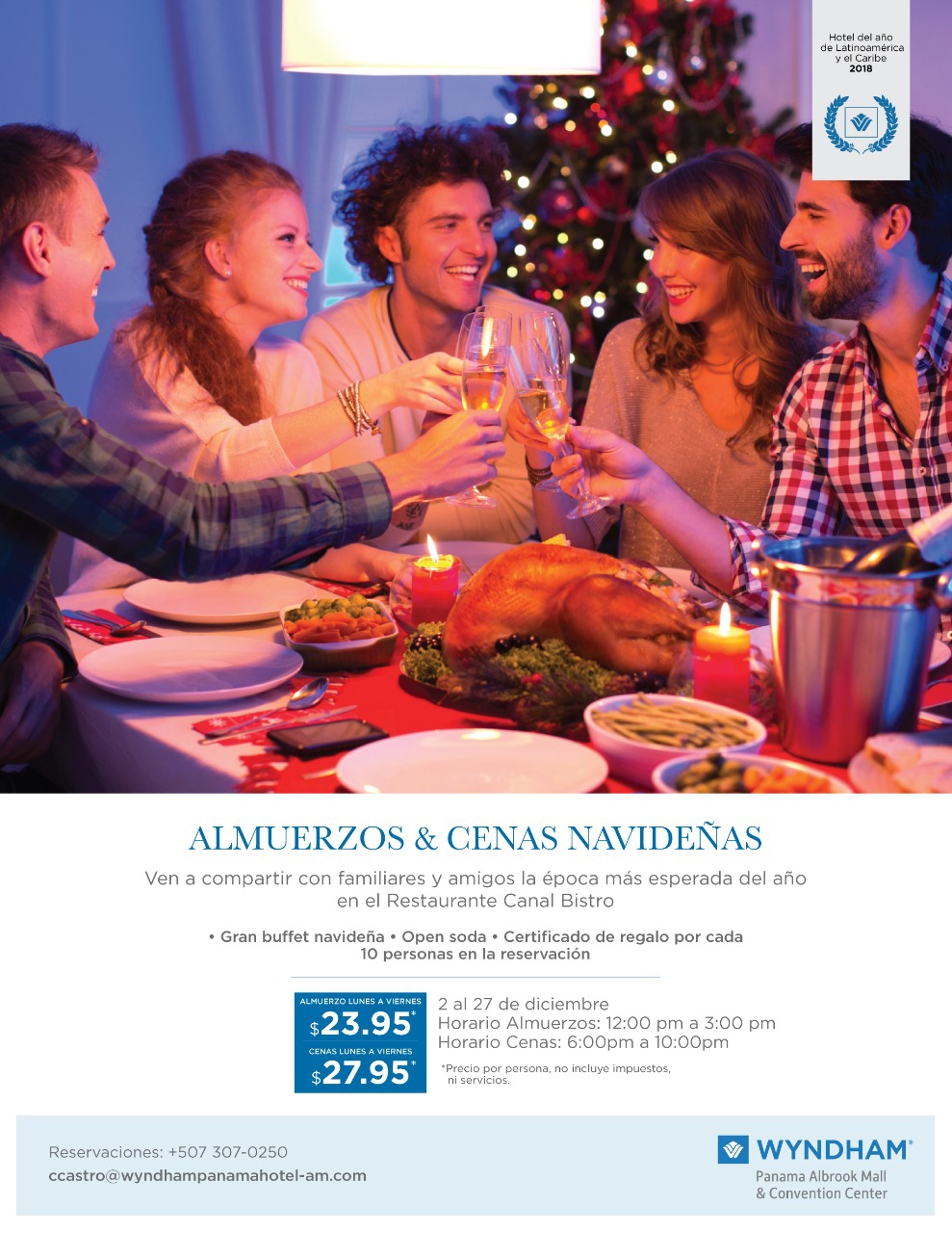 Christmas Buffet at Wyndham
