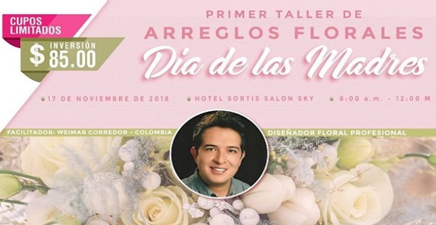 FIRST WORKSHOP OF FLORAL ARRANGEMENTS MOTHERS 'DAY