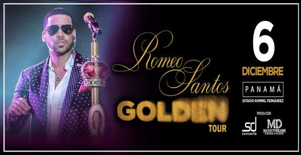 ROMEO SANTOS EN SU GOLDEN TOUR