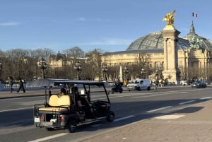 Paris: 2-timers rundtur i golfvogn til seværdighederne