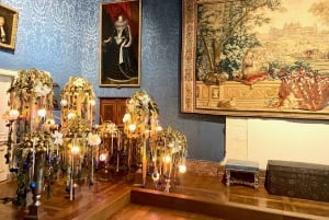 3 Loire-slotte Live Guidet Lille gruppe i minivan Vingård