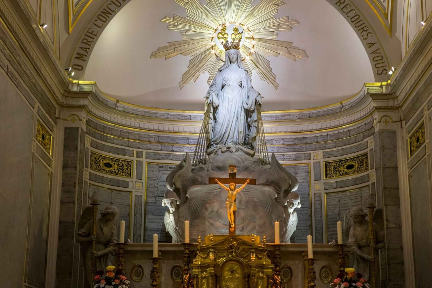 Kapellet Vår Fru av den mirakulösa medaljen Paris Guidad tur