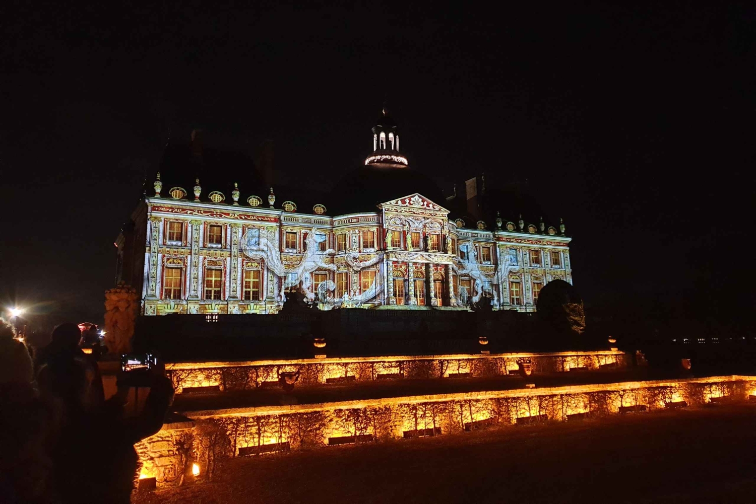 Christmas at the château de Vaux le Vicomte